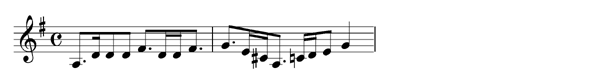 notated example